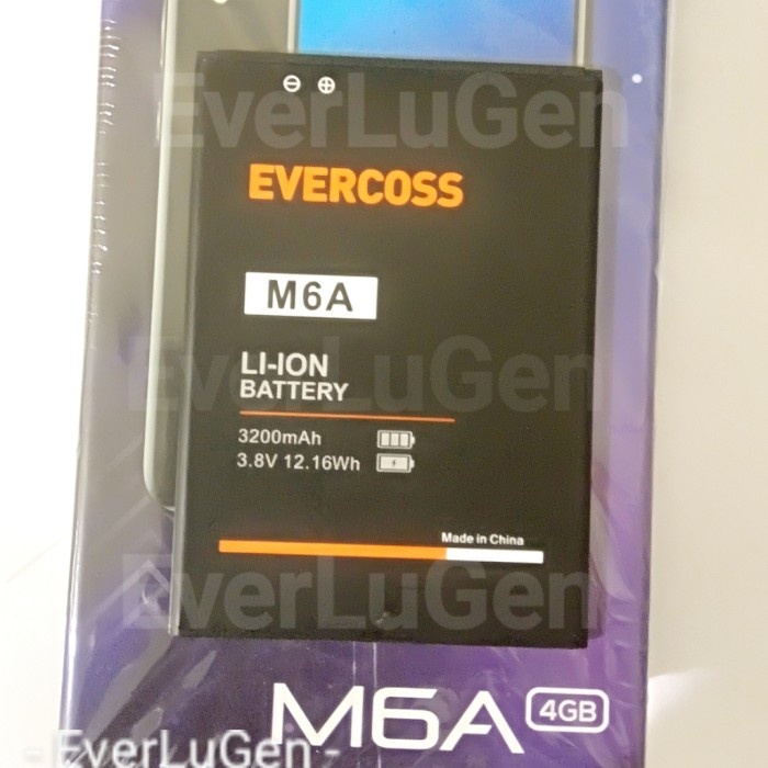 Terlaris Bth Baterai M6A Evercoss Original