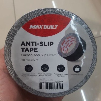 

Isolasi Anti Slip Kris 5cm x 5m Hitam Lakban anti slip lantai tangga