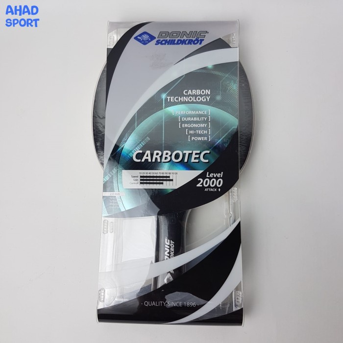 Terlaris Bat Donic Schildkrot Carbotec 2000 Original Bet Tenis Meja Pingpong