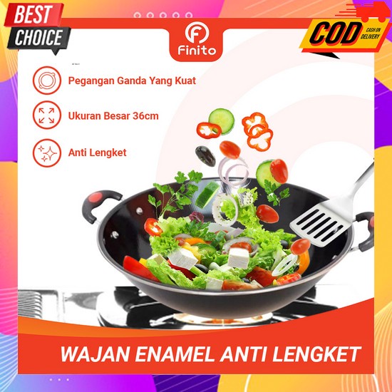 Wajan Penggorengan Anti Lengket Frypan Marble Anti Gores Stainless Steel Anti Panas Fry Pan Anti Len