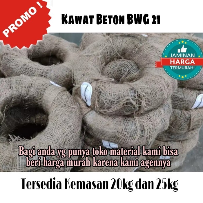 Latins Kawat Bendrat 25Kg Bangunan Hitam Beton Ikat Gojek Grab Instant