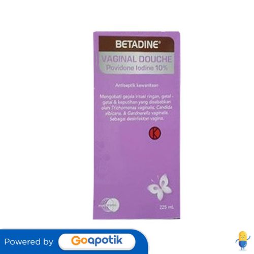 BETADINE VAGINAL DOUCHE 225 ML LARUTAN