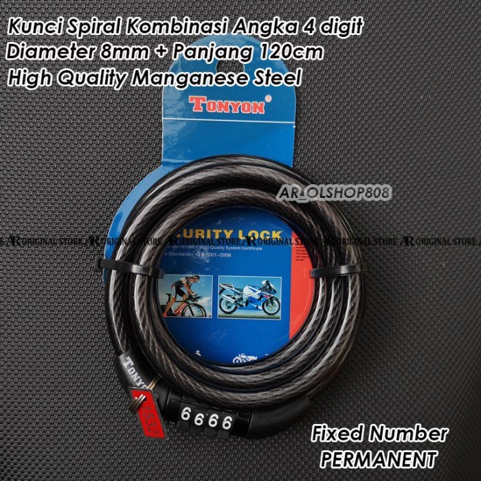 Gembok Helm Pengaman Helm Kunci Helm Motor Gembok Kunci