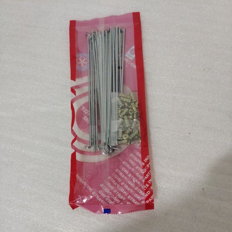 Ruji jari jari spokes Roda Depan (225-17) Suzuki RC100 Crystal Tornado Yamaha V80 Honda Astrea - Win