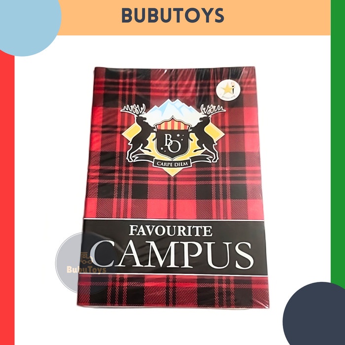 

Buku Tulis Campus Bintang Obor 50 Lembar Panjang (1 Pak Isi 10)