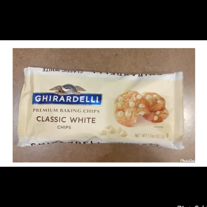 

Ghirardelli White Choco Chips-Chocolate Import