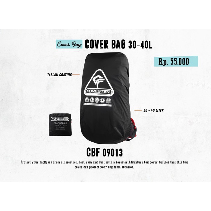 Bestseller Forester Cbf 09013 Cober Bag Forester 30-40L