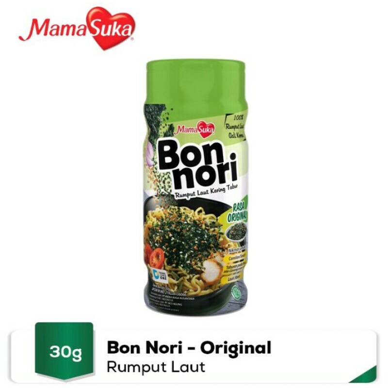 

MamaSuka Gim Bori Rumput Laut Kering Tabur Rasa original 30 g