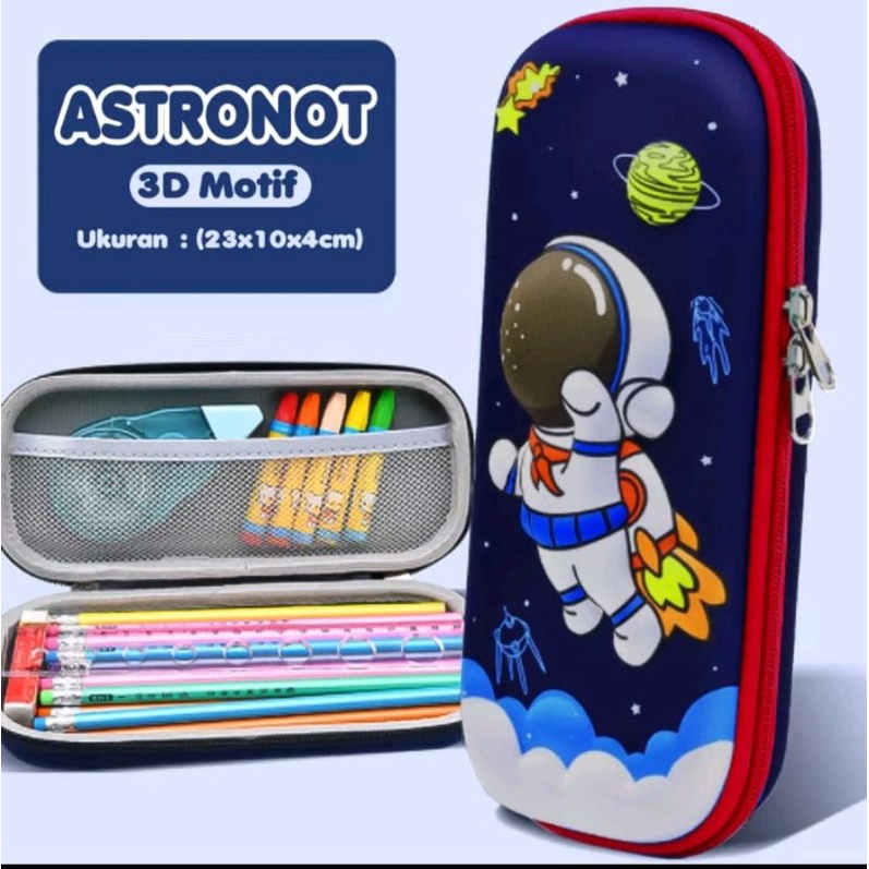 

PENCIL CASE 3D // KOTAK PENSIL 3D Anak Sekolah