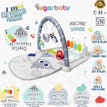 Sugarbaby Piano music Playmat Baby Playgym Sugar Baby Musical Playmat