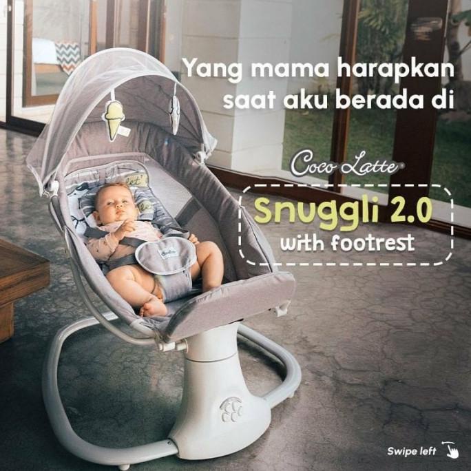Cocolatte Snuggli Swing / Ayunan Bayi Rocker Bouncer