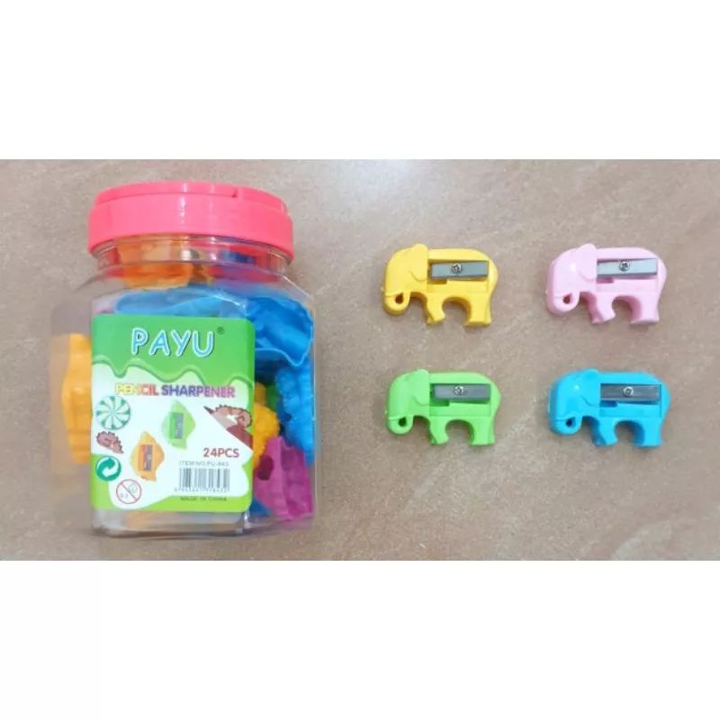 

Rautan pensil toples isi 24 pcs