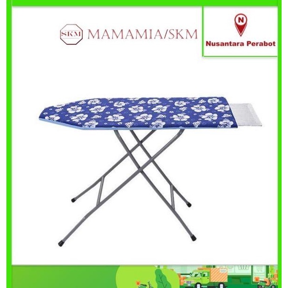 MAMAMIA Meja Gosok / Meja Setrika Berdiri - MOTIF RANDOM