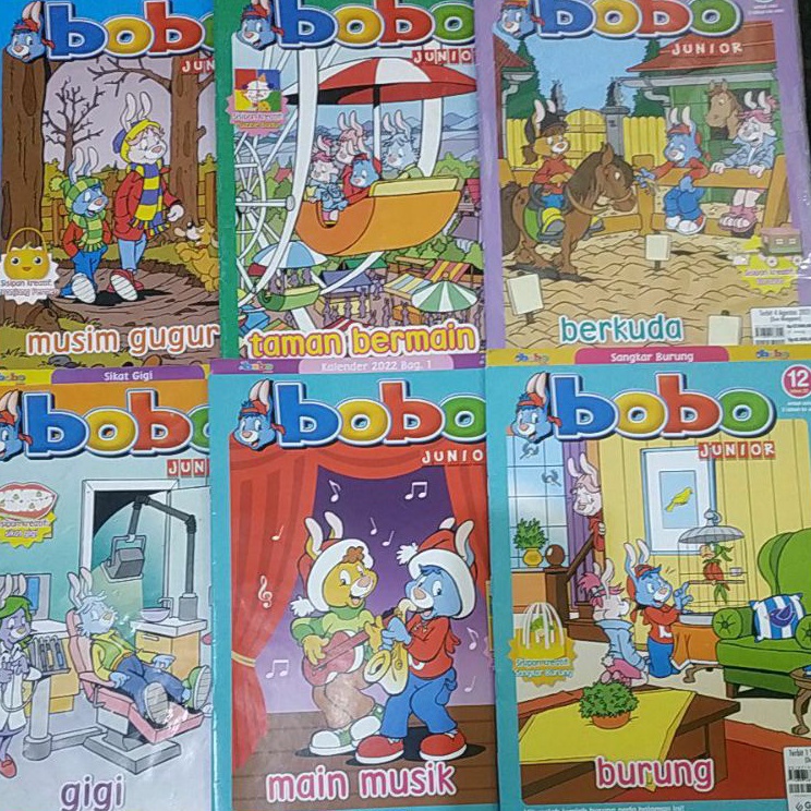 ✰Harga Promo BoboJunior edisi 2020/2021/22 R48 ≛