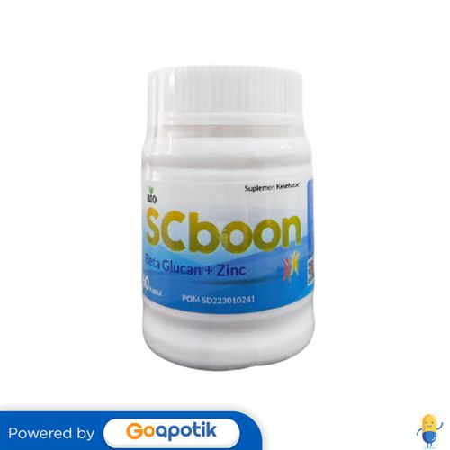 BIO SCBOON BETA GLUCAN + ZINC BOTOL 60 KAPSUL