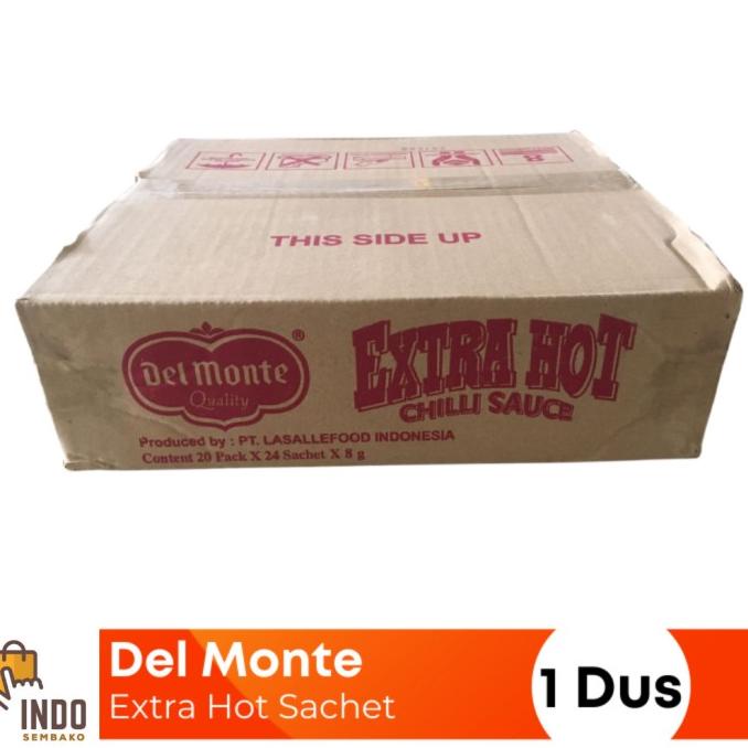 

Delmonte Saus Sambal sachet dus 480 sachet x 8g / Delmonte Pedas sak
