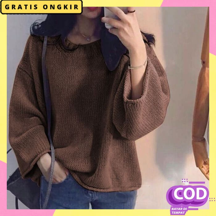 Hode Casual Sweter Cewek Dewasa Sweater Cwek Premium Murah Hoodie Jeket Atasan Tebal Remaja Baju Swe