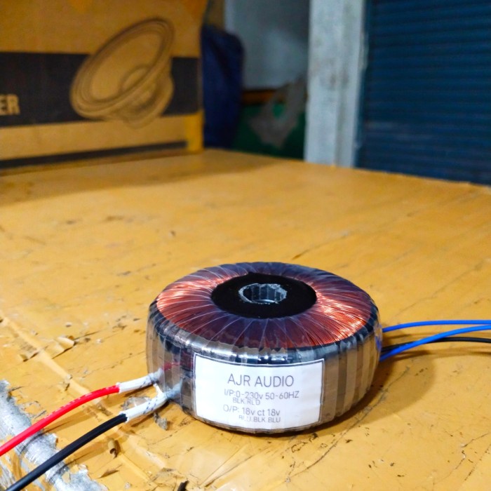 MURAH trafo toroid donat Equalizer 18volt