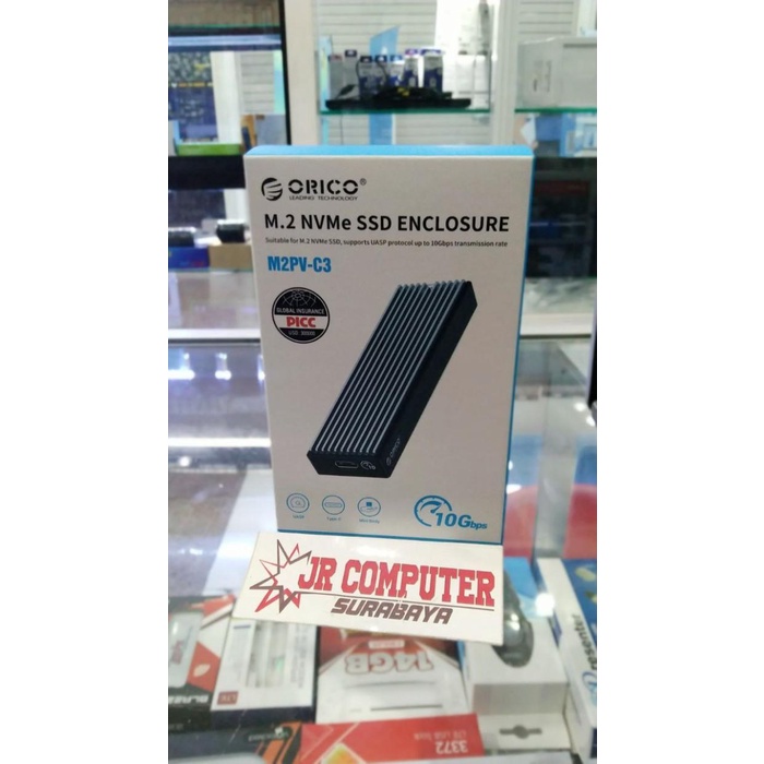 Casing Nvme Orico M2Pv-C3 Enclosure/Casing Hdd M.2 Nvme