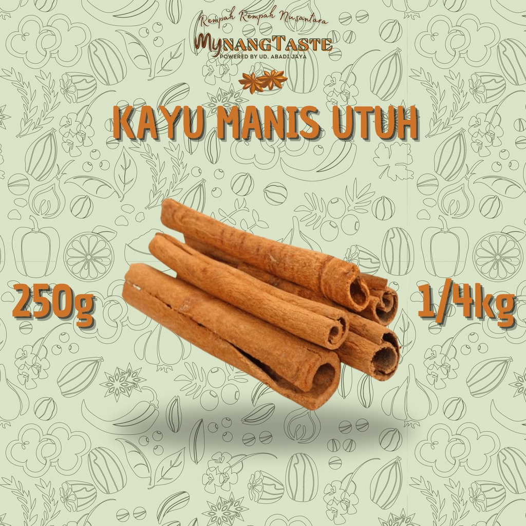 

Kayu Manis Kering Batangan Good Quality 250g