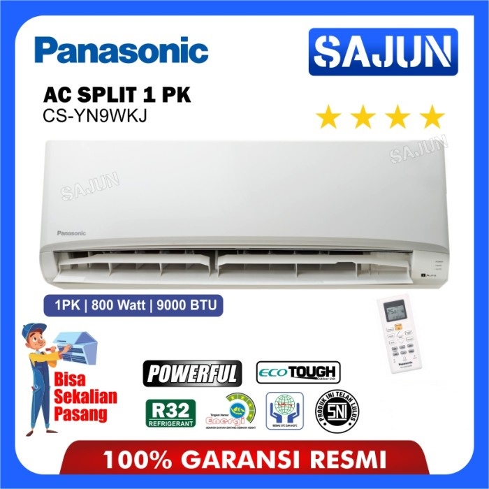 Panasonic AC Split 1 PK CS-YN9WKJ AC Split 1PK Freon R32 YN9WKJ