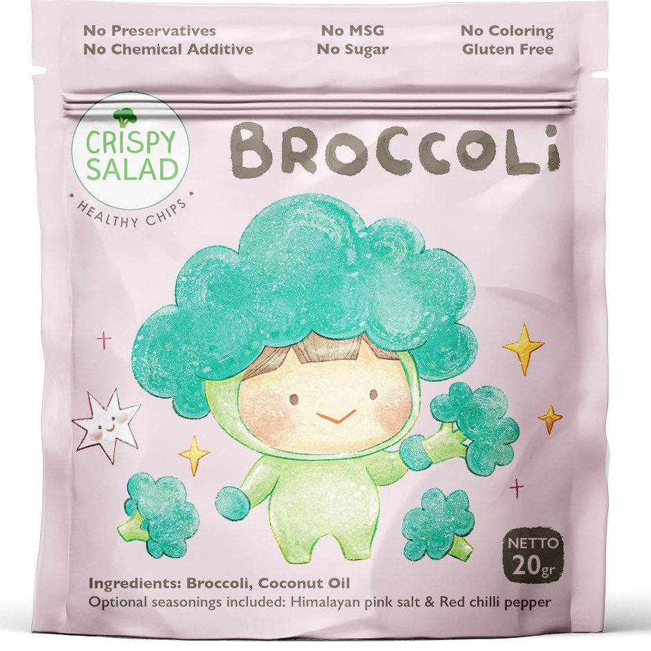 

➲➛☆ Crispy Salad Broccoli 20gr Ready stock