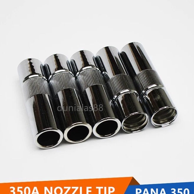 ￣ Dq 5PCS Nozzle Nosel Nozel Panasonic 350A Mig Welding Torch Mesin Las ❁