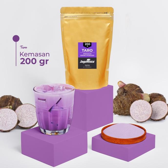 

(200gr) Premium Taro ( Bubuk Minuman / Bubble Drink Powder ) ORIGINAL