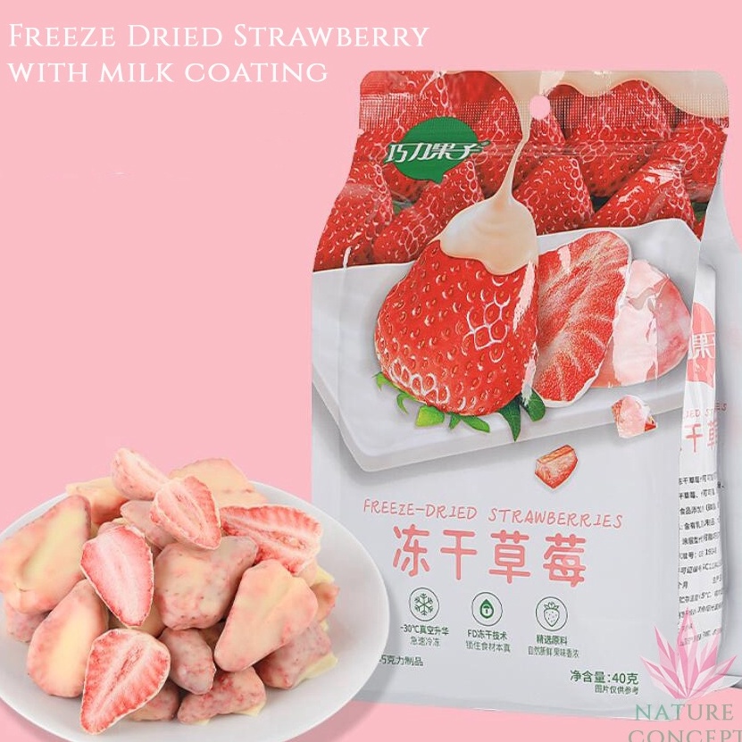 

➭Serba Murah➡ 6R0FS Freeze Dried Strawberry Cemilan Snack Strawberry Mango Mixed Fruit Coconut Utuh with Milk Coated Stroberi Susu LENGKAP TERMURAH V63 Serba Murah
