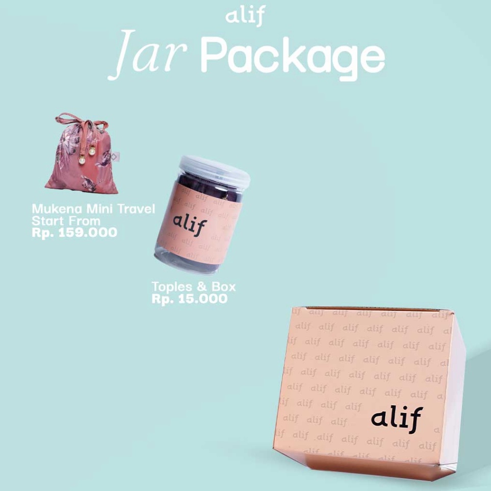 

(Terbaik) JAR & BOX - KEMASAN GIFT BOX BY ALIF MODERN WEAR ( SMALL BOX + TOPLES SAJA )