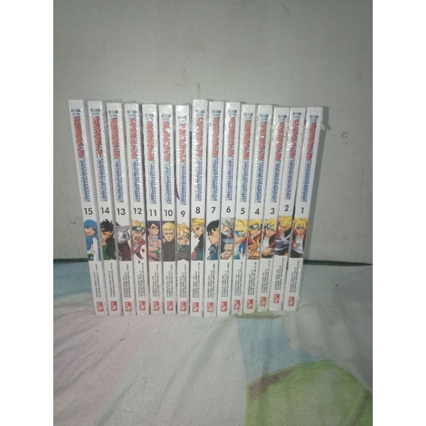 Komik Boruto vol 1-16 masih segel Gramedia