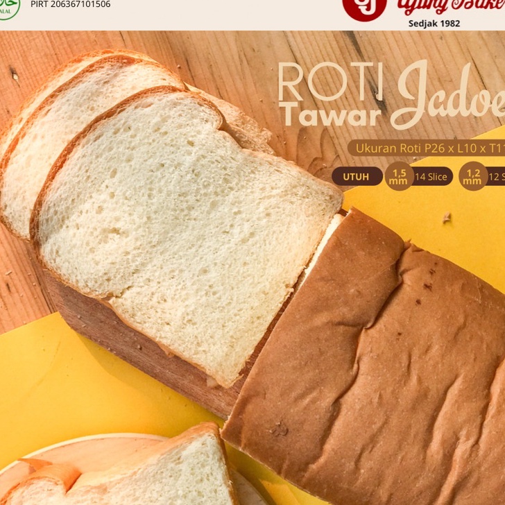 

➬Model Baru TCV0O Roti Tawar Jadul & Gandum | Uk 26 x 10 x 12 CM | Tanpa Pengawet | Toast H88 ➯Ready