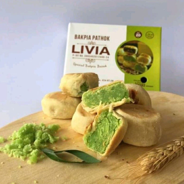 

Terkini.. Bakpia Pathok 20 Asli Jogja Livia Mantulll kemasan isi 20 biji Crispy 7V7