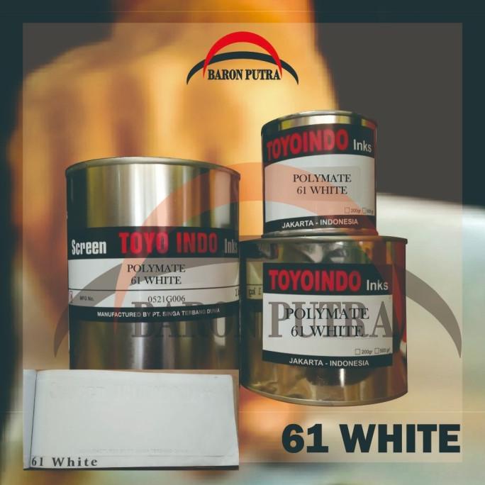 

;&;&;&;&] TINTA TOYO POLYMATE 61 WHITE 500GR (TINTA PLASTIK)