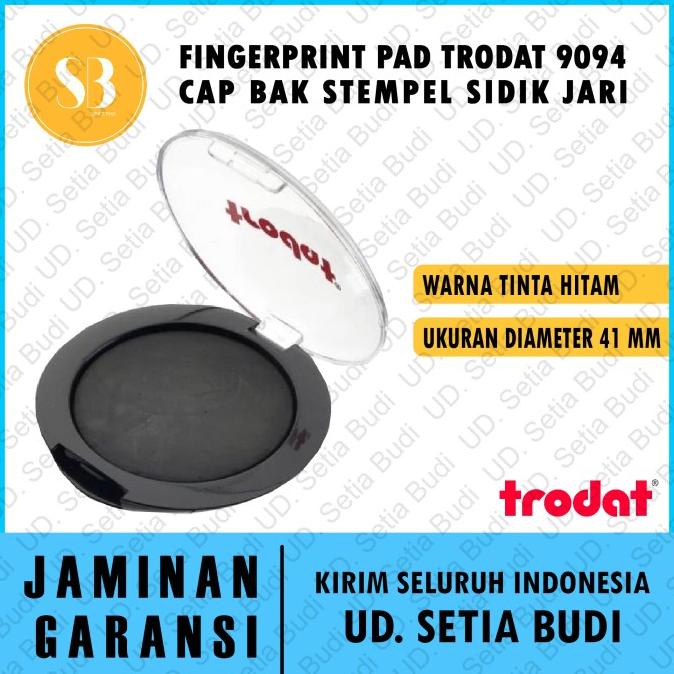 

siap kirim] Fingerprint Pad Trodat 9094 Cap Bak Stempel Sidik Jari