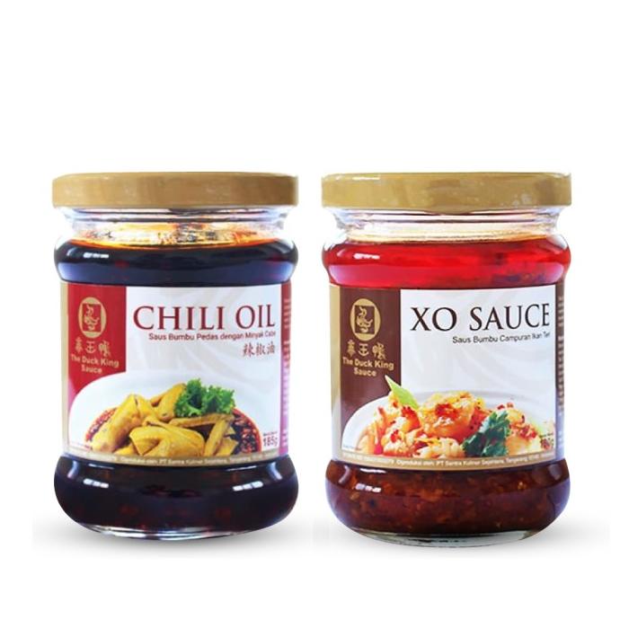 

DUCK KING SAUCE - INTERFOOD - PAKET CHILI OIL + XO