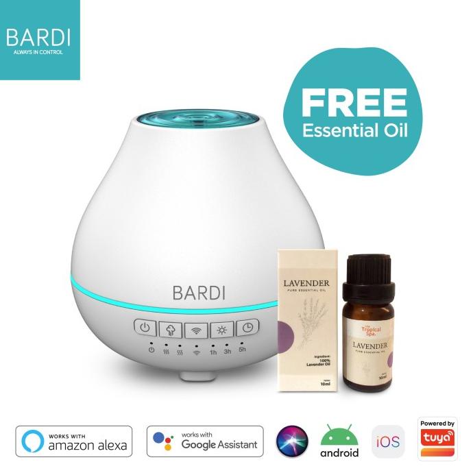 BARDI Smart Aroma Diffuser FREE Essential Oil Lavender 10ML