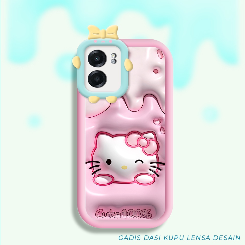 Hpkesing untuk OPPO A77 A77S A57E A57S A77S A94 A7 A16 A16S A57 5G 2022 A5 A9 2020  Small Monster Ph