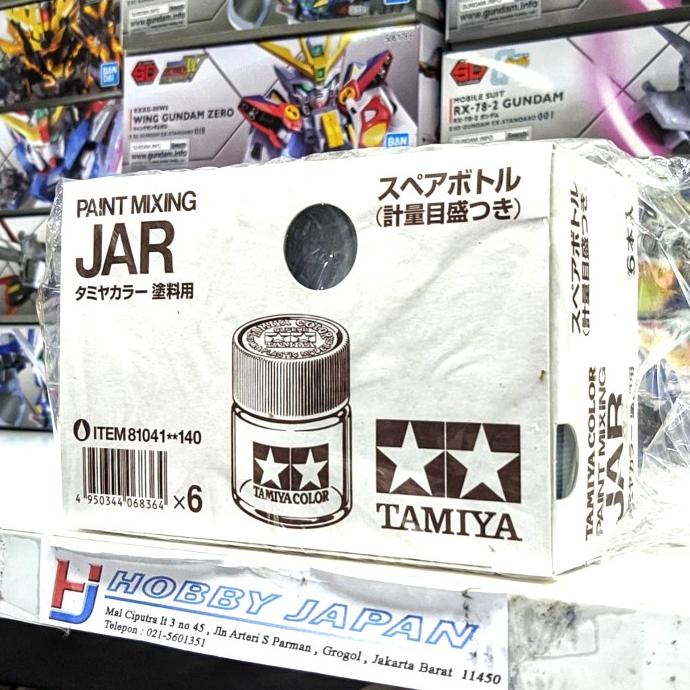 Tamiya Acrylic Spare Bottle 1box isi 6pcs