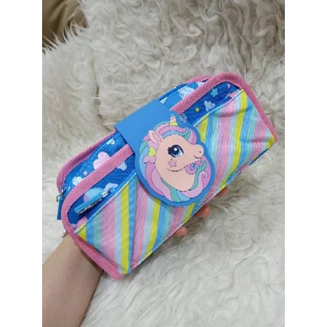 

8.8 [Discount] Tempat Pensil Lipat Atau Pouch Bahan Kanvas New !!