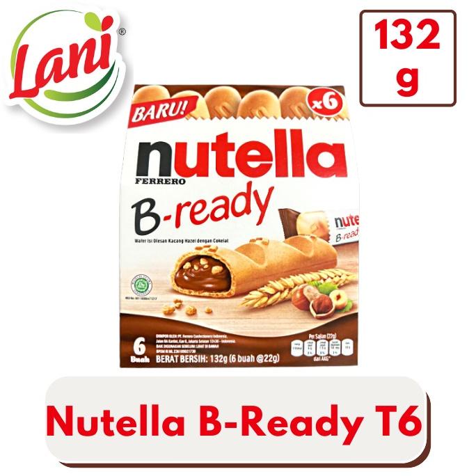 

8.8 [Discount] Nutella B Ready T6 132G | Wafer Isi Kacang Coklat Hazelnut New !!