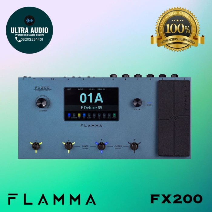 Flamma Fx200 / Fx 200 / Fx-200 Guitar Multi Effects Processor Original
