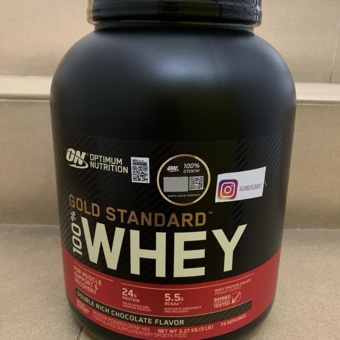 Suplemen Fitness Whey Protein 5lbs Susu Gym Bodybuilding