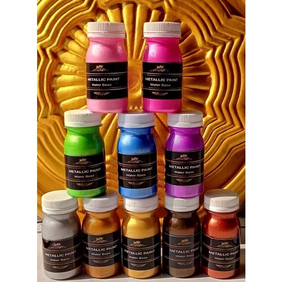 

❉Pasti Murah✴➾ 6RNVF CAT LUKIS ACRYLIC METALLIC WATER BASE 50 GR V89 Grosir
