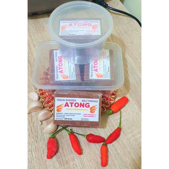 

Terasi bangka /belacan bangka toboali 500 gram