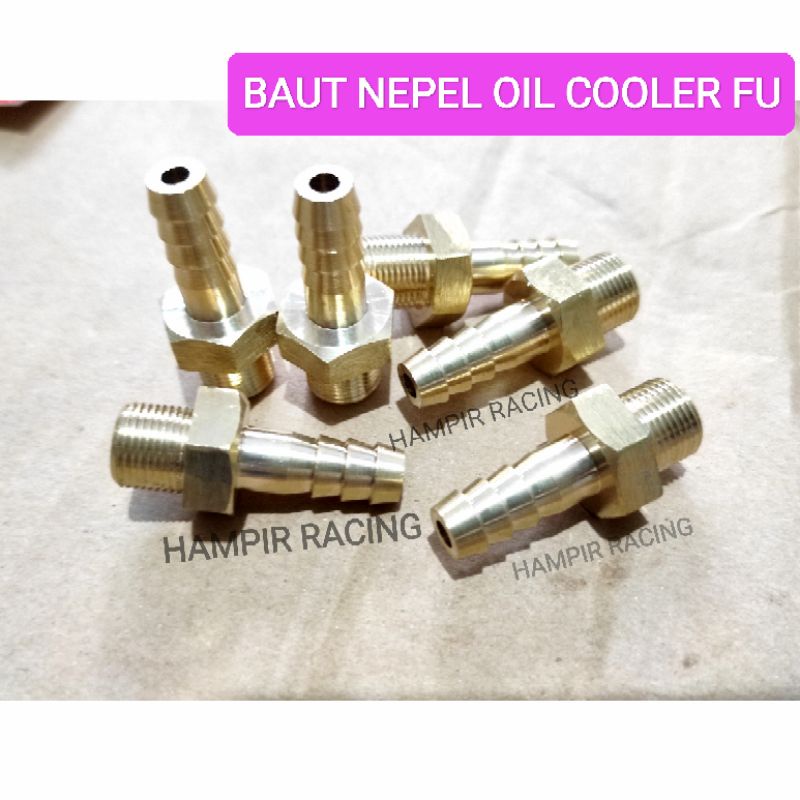 NEPEL OIL COOLER FU BAUT NEPEL OIL COOLER SATRIA FU NEPEL BAUT OC FU BAUT NEPEL SELANG OIL COOLER MO