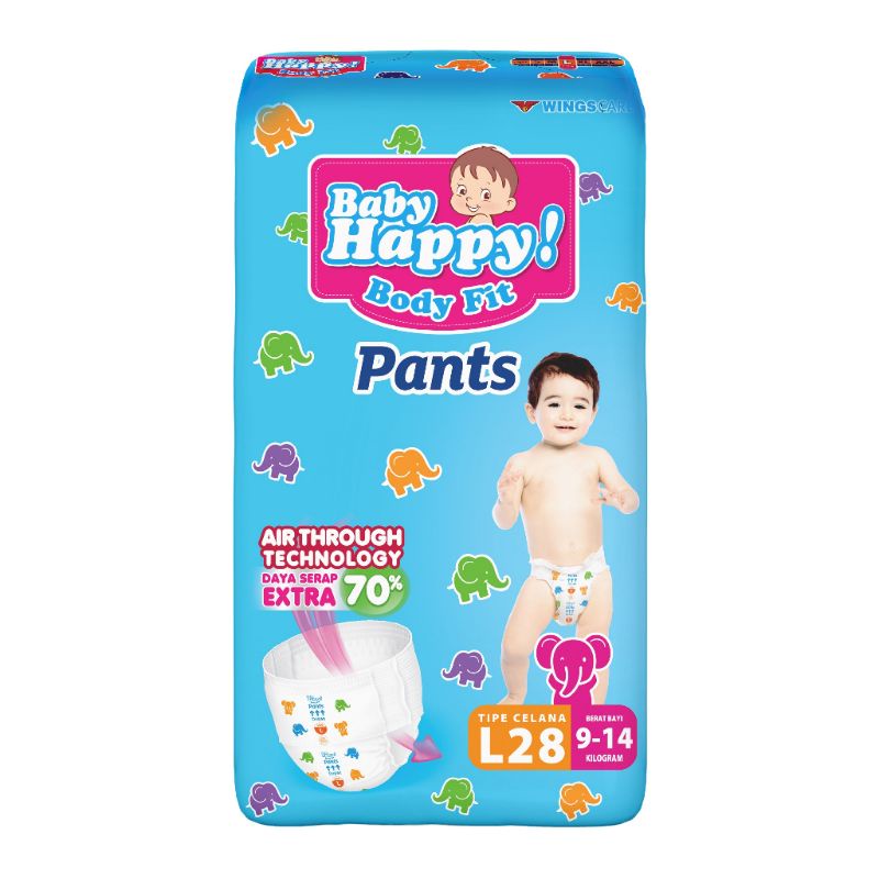 Pampers baby happy