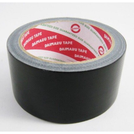 

【Penjualan Terbaik】✅COD Lakban Hitam Kain Daimaru 2 inch / 48 mm x 12 m