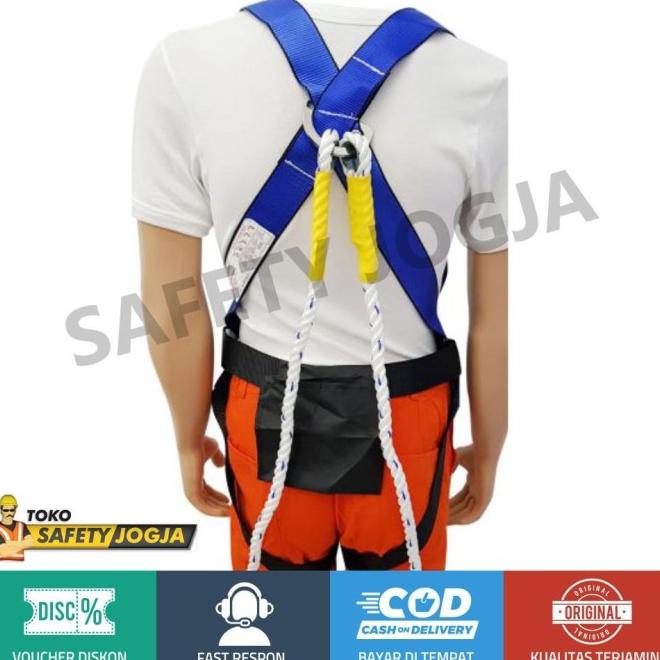 Sabuk Pengaman Panjat Tebing 2 Tali / Safety Belt / Body Harness
