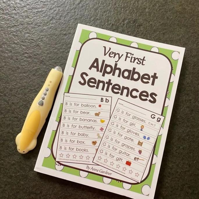 

Sale Very First Alphabet Sentences Workbook Termurah